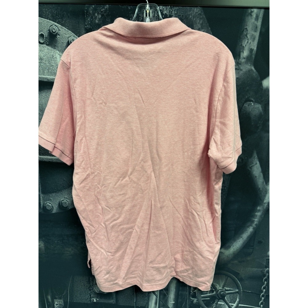 U.S. Polo Assn. Luxury Feel Men's Pink Short Sleeve Polo Shirt L Embroidered - Picture 5 of 5
